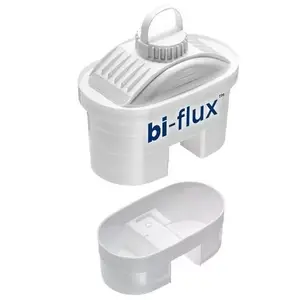 Pitcher water filter LAICA Bi-flux 1 — white, countertop cartridge filtration