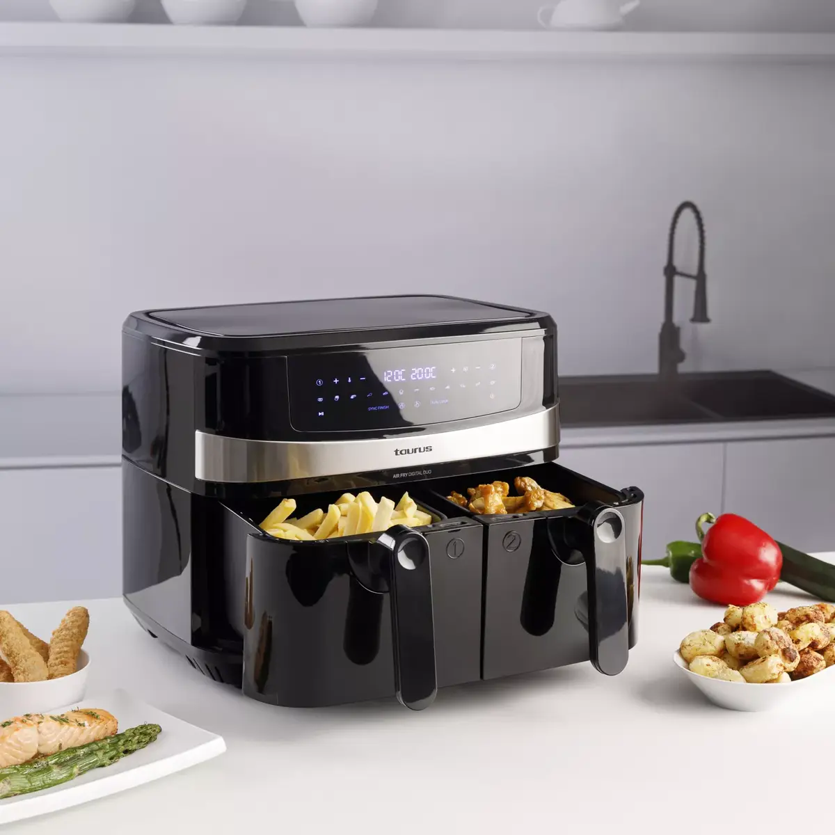 Taurus Air Fry Digital Duo 9 л аэрогриль Photo 3