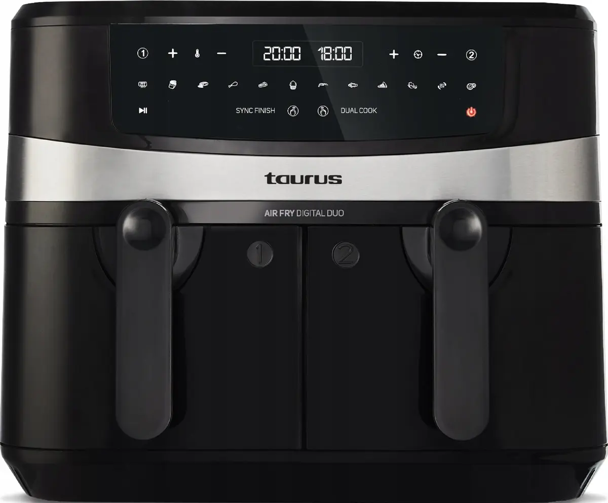 Taurus Air Fry Digital Duo 9 L karstumgaisa cepeškrāsns Photo 10