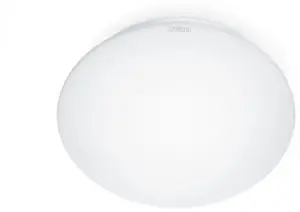 Потолочный светильник Steinel RS 16 LED 9,5W 940lm 4000K с датчиком движения и сумерек, пластиковый корпус