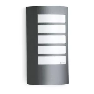 Table/pendant lamp Steinel STEINEL L 12 E27, E27 fitting, IP44, Protection class II, Anthracite