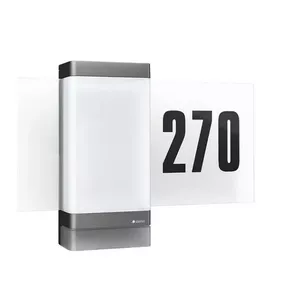 Outdoor wall lamp with sensor Steinel L270DIGI anthracite 7.8W