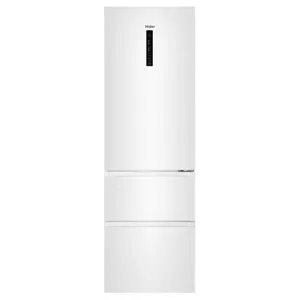 Haier 3D 60 Serie 3 HTR3619ENPW холодильник с морозильной камерой Отдельно стоящий 348 L E Белый