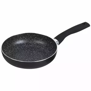 Frying pan KingHoff Ø20 cm, marble black finish, non-stick cooking pan