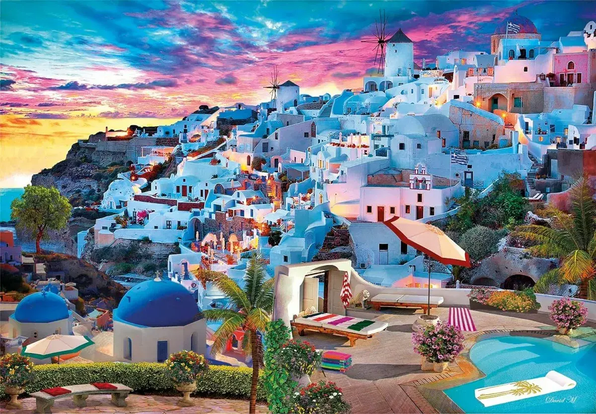 Пазл 500 элементов Clementoni — Greece View Photo 2