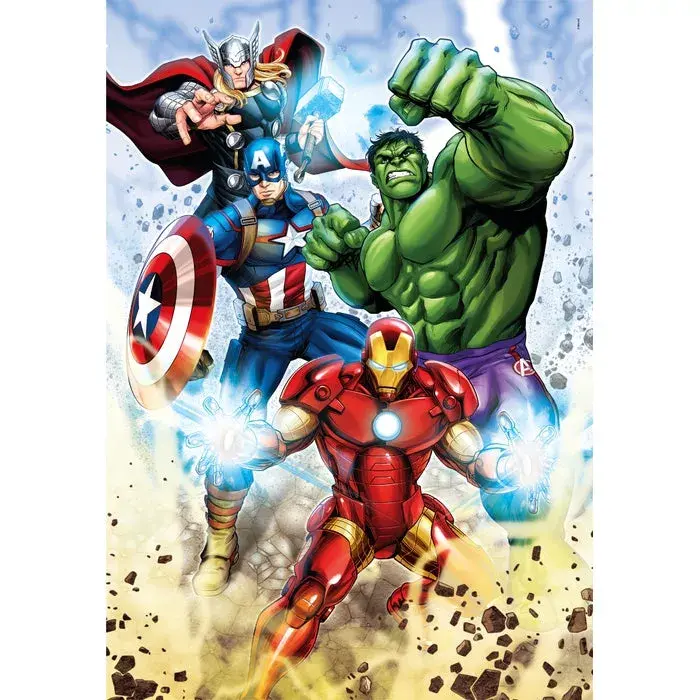 Clementoni Supercolor Marvel Avengers puzle 60 gab. Photo 2