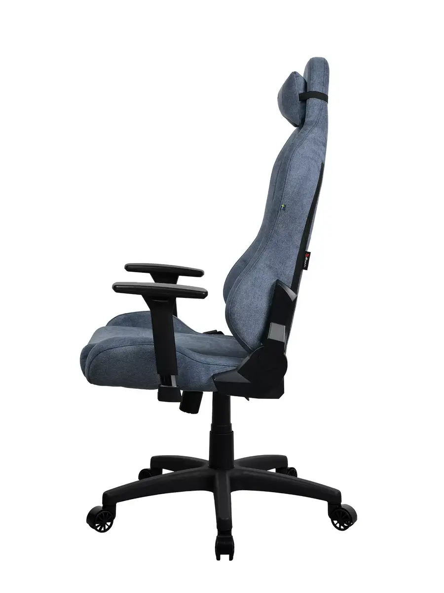 Игровое кресло Arozzi Torretta SoftFabric Blue Photo 3