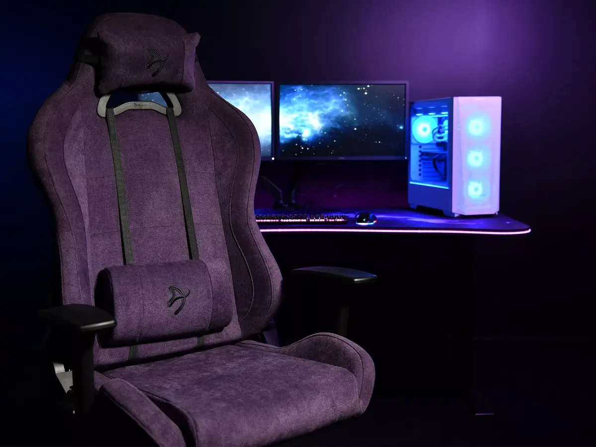 Gaming chair Arozzi Torretta SoftFabric Purple Photo 5
