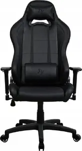 Spēļu krēsls Arozzi Torretta SoftPU Pure Black Ergonomisks dizains