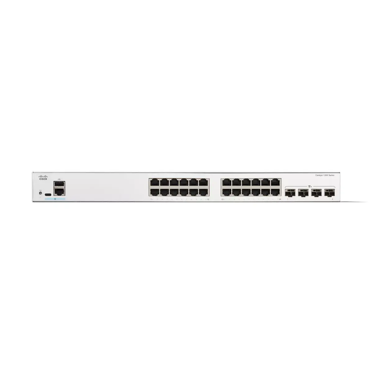 Pārvaldāms slēdzis Cisco Catalyst 1200-24T-4X Photo 2