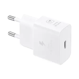 Сетевой USB‑зарядный адаптер Samsung EP-T2510 25 Вт белый, USB‑C, PPS, Super Fast Charging