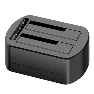 Docking Station CoreParts MS-CLONER-SATA2.5-3.5 HDD SSD Black 5 Gbit/s
