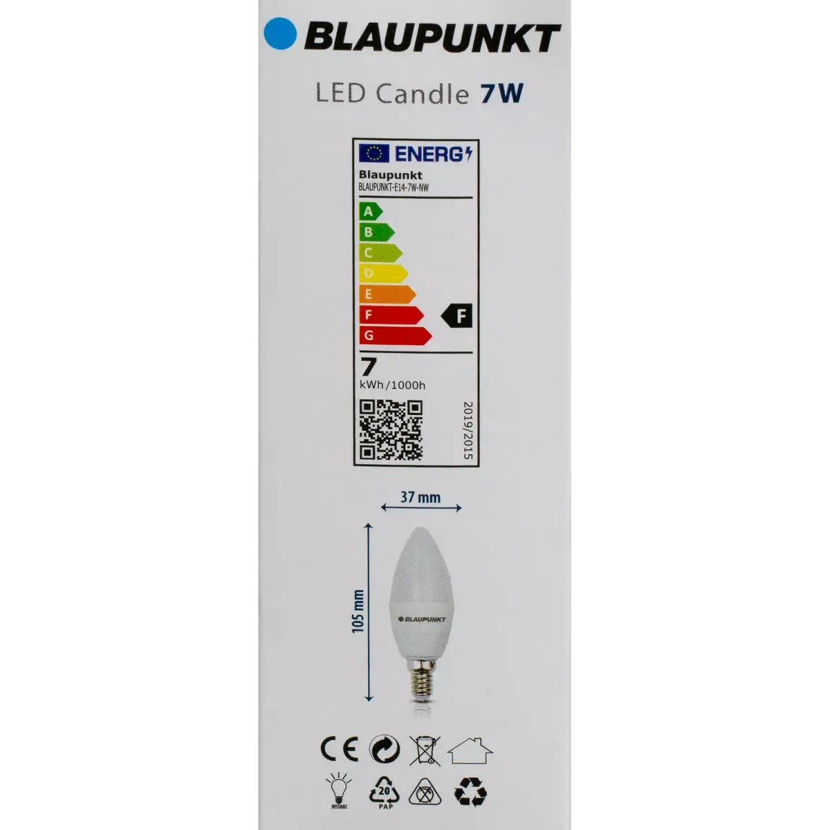 Светодиодная лампа BLAUPUNKT BLAUPUNKT-E14-7W-NW Photo 3