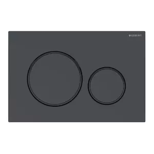 Пластина смыва Geberit 115.882.DW.1 Черная 246x164 мм