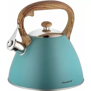 Klausberg kettle with whistle KB-7263, 3 L capacity, stainless steel