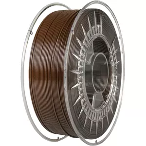 Filament reel devil design PLA 1.75 mm 1 kg — Dark Brown