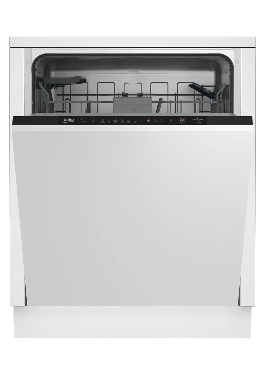 Beko b300 BDIN16435 Pilnībā iebūvējama trauku