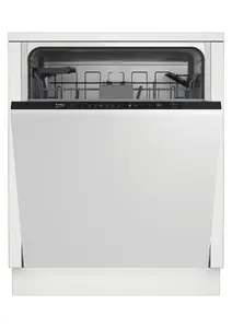 Beko b300 BDIN16435 Fully Built-in Dishwasher 14 Place Settings Touch Control Energy Class D 45 dB 6 Programs SelfDry