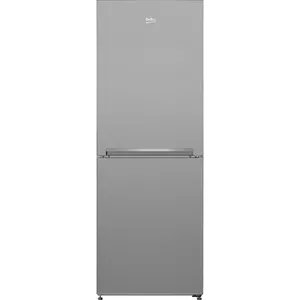 Ledusskapis-ar-saldnīcu BEKO RCSA240K40SN, brīvi stāvošs, 229 L (142 L ledusskapis / 87 L saldētava), sudraba, H1528×W540×D574 mm