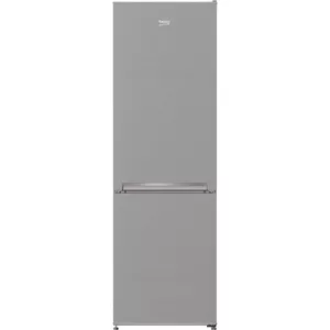 Freestanding fridge-freezer BEKO RCSA270K40SN, 262 L total (175 L fridge, 87 L freezer), stainless steel, H 1708 mm