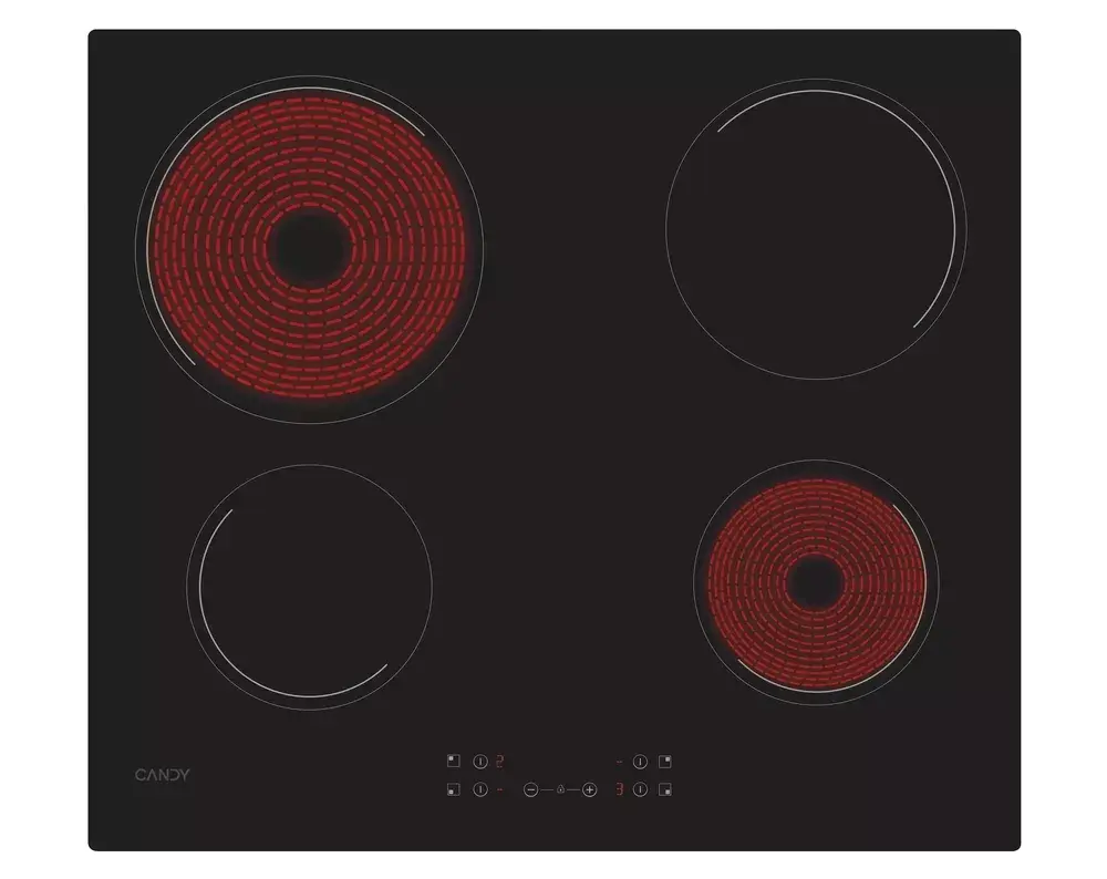 CANDY CH64CCB/4U2 ceramic hob — 4 zones Photo 2
