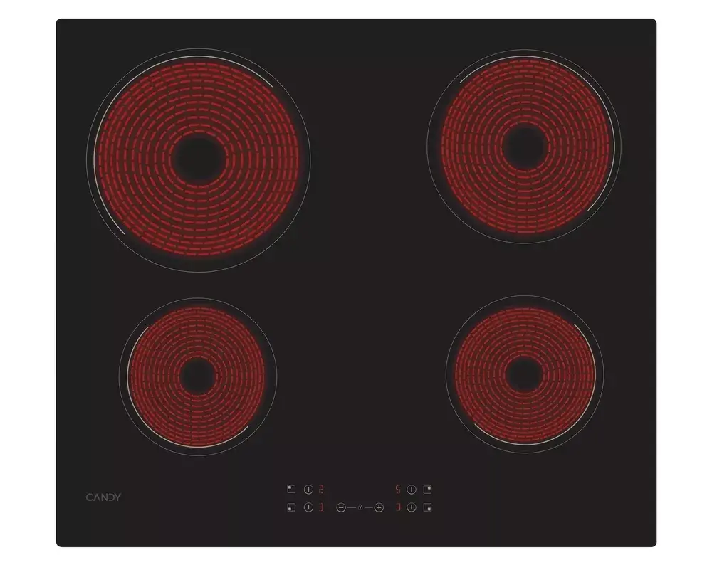 CANDY CH64CCB/4U2 ceramic hob — 4 zones Photo 4