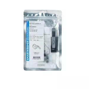Port blocker Smartkeeper MNL04PKGY RJ-11 Grey Plastic