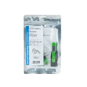 Port blocker Smartkeeper MNL04PKGN RJ-11 Green Plastic 1 pc