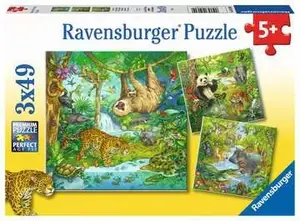 Пазл Ravensburger 5180 — 49 деталей, тема: животные, рекомендуемый возраст 5+