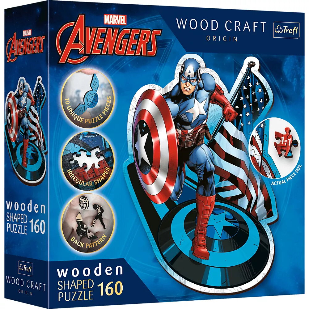 Puzle TREFL Wood Craft Origin MARVEL