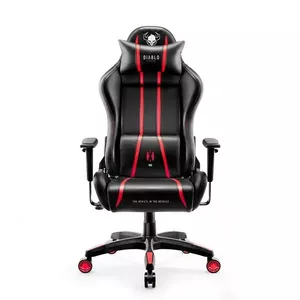 Gaming chair Diablo Chairs X-ONE 2.0 — Normal size, Red upholstery