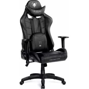 Spēļu krēsls Diablo Chairs X-RAY Normal Size L Black — ergonomisks PC/gaming sēdeklis