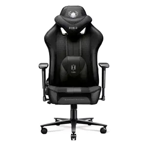 Spēļu krēsls Diablo Chairs X-PLAYER 2.0 King Size melns — ergonomisks dizains, King Size