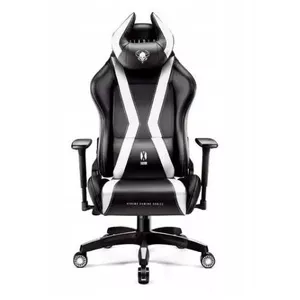 Gaming chair Diablo Chairs X-Horn 2.0 black-white ergonomic design