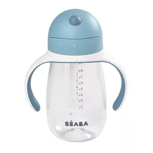 BEABA Salmiņu krūze barošanas pudele 300 ml Zila BEABA Salmiņu krūze 913479