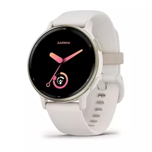 Garmin Vivoactive 5 3,05 cm (1.2") AMOLED Digitāls 390 x 390 pikseļi Skārienjūtīgais ekrāns Balts Wi-Fi GPS