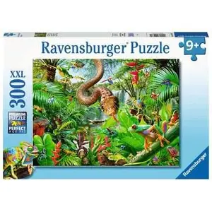 Puzle Ravensburger Reptile Resort 300 gab., dzīvnieki, no 9 gadu vecuma