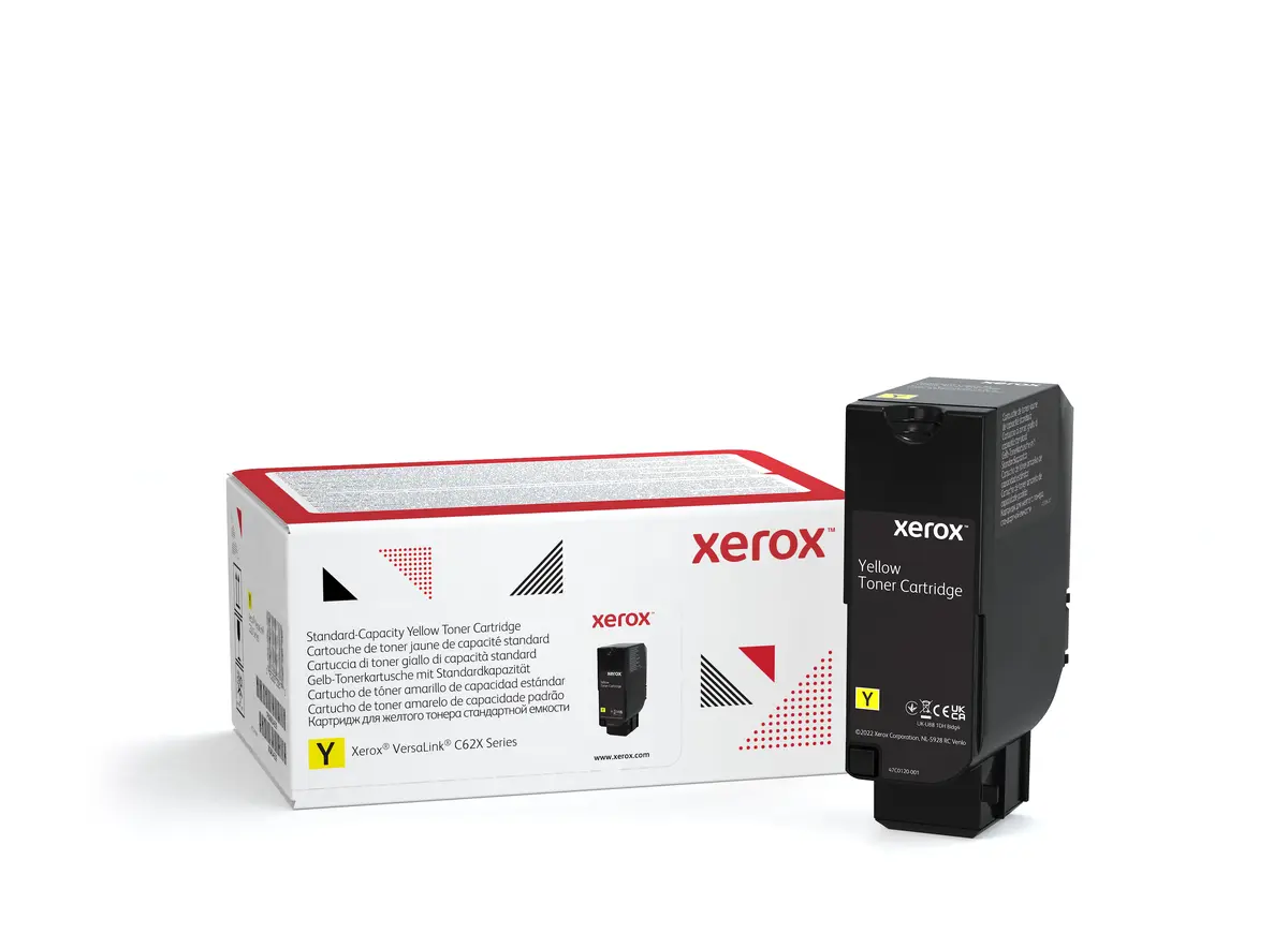 Xerox oriģinālais dzeltenais standarta ietilpības tonera