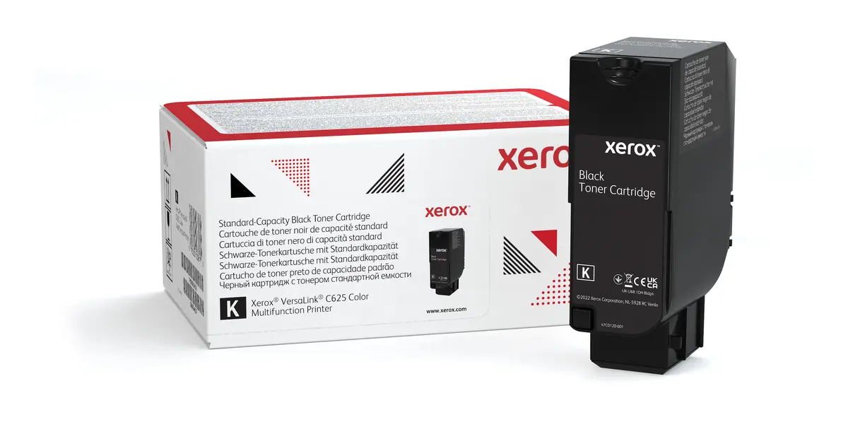 Xerox Oriģinālais VersaLink C620 C625 Melnais