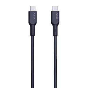 USB-C to USB-C cable Aukey CB-NCC2, USB 3.2 Gen 1 (480 Mbps), 1 m, black