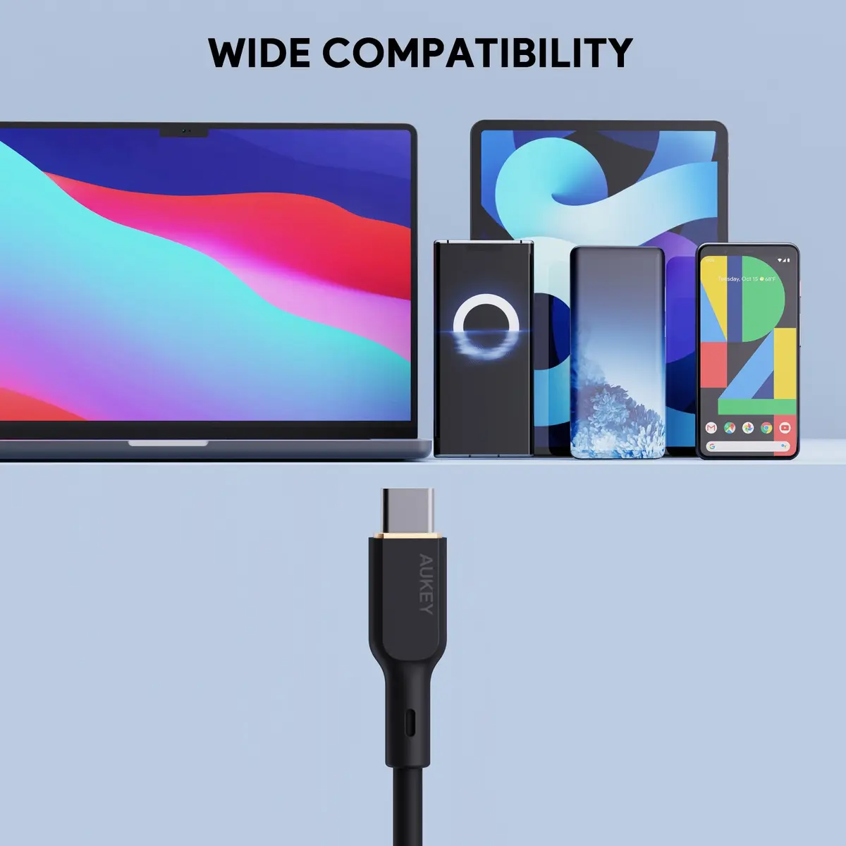 USB-C cable Aukey CB-SCC101 1 m Photo 9
