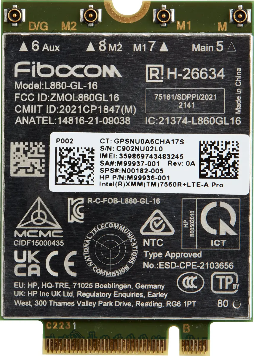 HP XMM 7560 R+ LTE-Advanced Pro