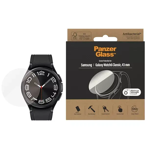 PanzerGlass защитное стекло Samsung Galaxy Watch6 43mm Photo 2
