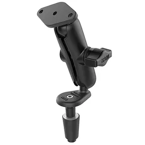 RAM Mounts Motorcycle Fork Stem Double Ball Mount Aluminium Black