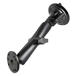 RAM Mounts RAM-B-166-C-202U Twist-Lock Suction Cup Mount with Long Arm and Round Plate