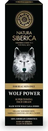 Natura siberica Men Super Tonizējošs sejas