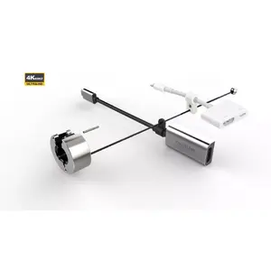 Адаптер видеокабеля Vivolink PROADRING10S HDMI Silver 4K@60Hz