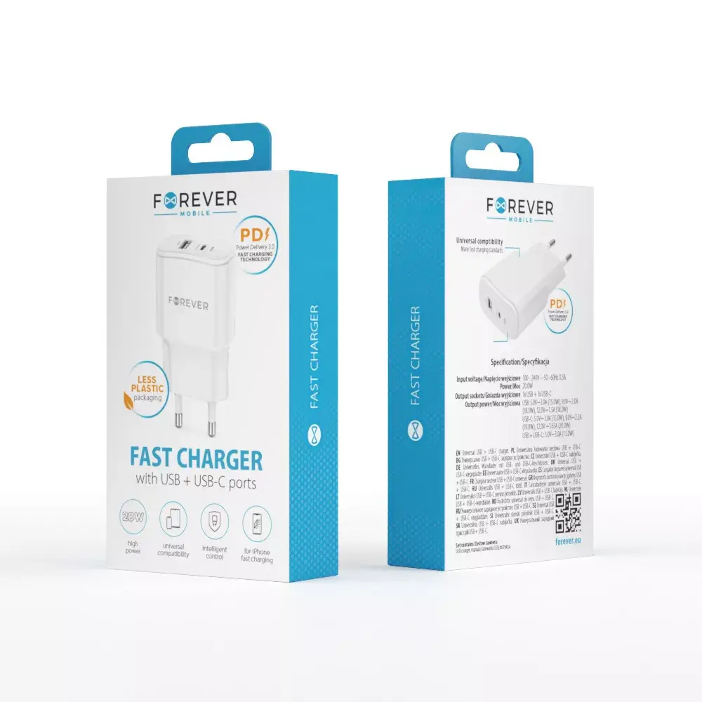 forever TC-01-20AC PD QC 20W charger Photo 2