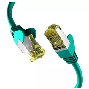 Сетевой кабель EFB Elektronik EC020200074 RJ-45 Cat6a 0.15 м Зеленый
