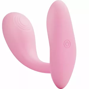 Вибратор BAILE Baird G-Spot D-235754 — силиконовый, перезаряжаемый, 12 режимов, с приложением, розовый